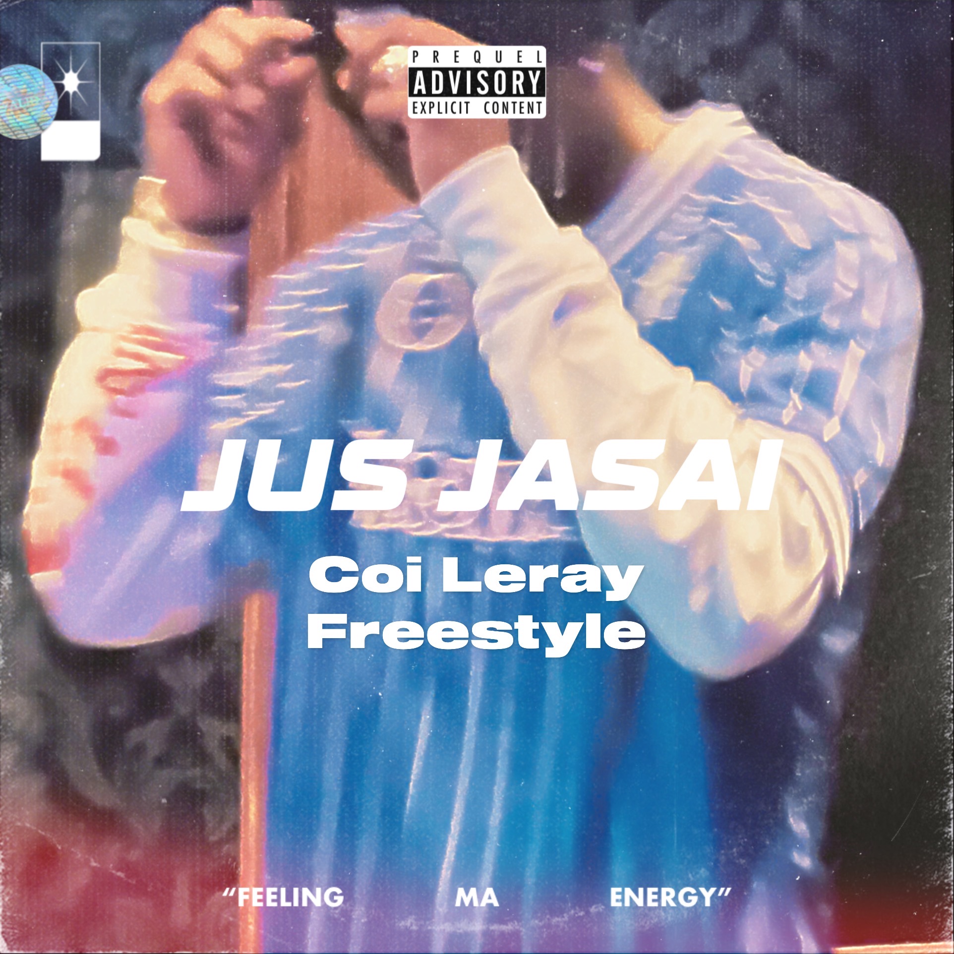 Jus Jasai performing 'Coi Leray Freestyle'—a captivating rap performance.